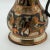 Hollywood Regency Vintage Hand-Etched Mixed Metal Ewer With Figural Decoration For Sale - Image 3 of 10