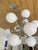 1970’s Mid-Century Modern Lightolier 12-Light Atomic Chrome & Milk Glass Sputnik Chandelier For Sale - Image 4 of 12