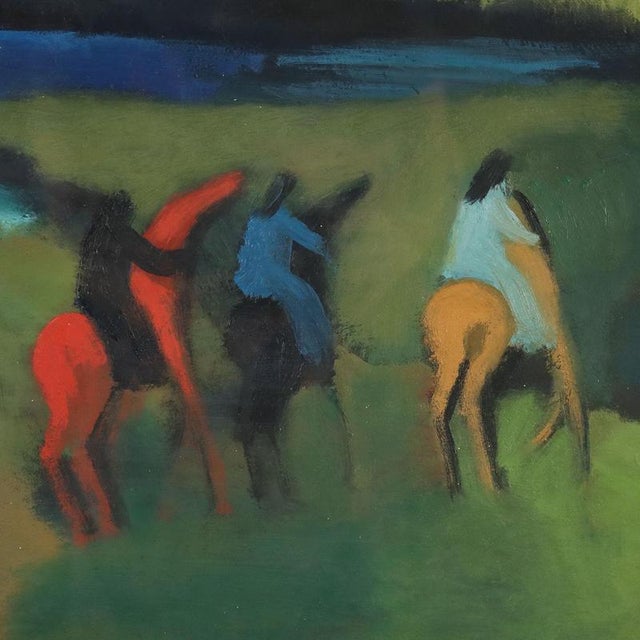 Gian Rodolfo DAccardi, Landscape Composition, Oil Painting on Canvas, Framed For Sale - Image 4 of 14