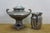 Metal Late 20th Century Pewter Coffee Tea Samovar Service Percolator Creamer Pitcher Sugar Bowl - 4 Pcs For Sale - Image 7 of 18