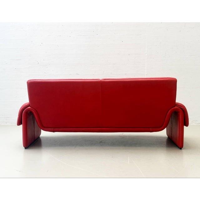 DS-2011 Leather Sofa from De Sede, 1980s For Sale - Image 4 of 16
