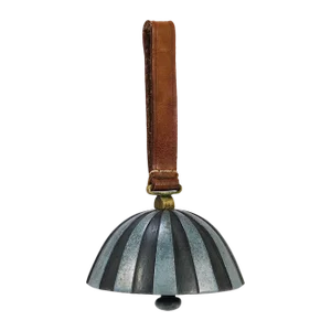Vintage Zebra Dinner Bell by Carl Auböck, 1950s