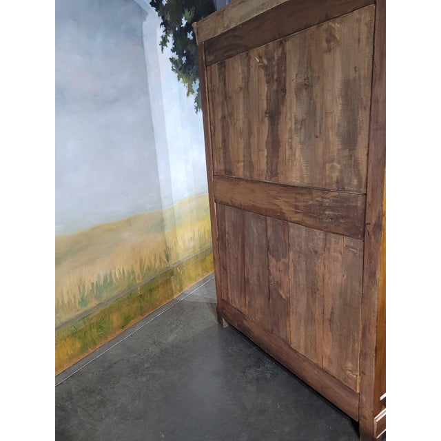 Louis Philippe Cherrywood Display Bookcase For Sale - Image 10 of 13