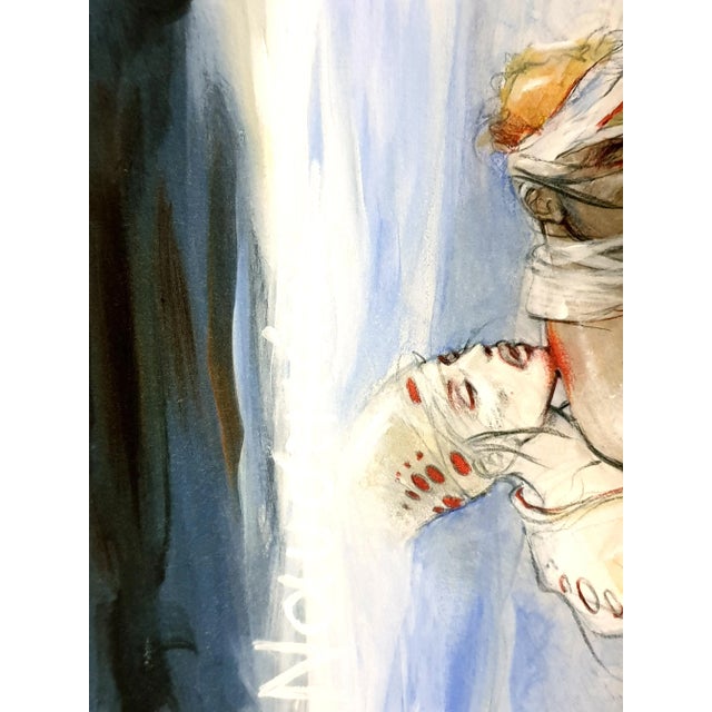 Early 21st Century Enki Bilal - Nausicaa - Original Lithograph 2012 For Sale - Image 5 of 6
