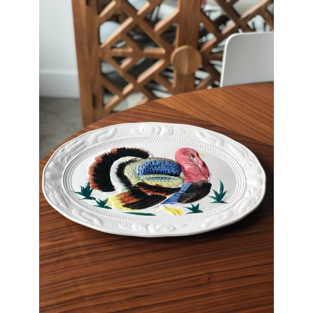 Thanksgiving is fast approaching. Can you believe it?? Add this hand-painted, brightly colored Tom to your table. He is...
