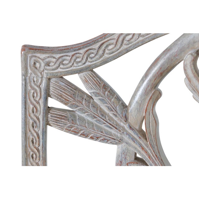 Early 20th Century Sheraron Style Arm Chair For Sale - Image 4 of 9
