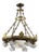 Antique French Bronze Chandelier, 1890s For Sale