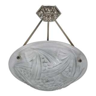 French Art Deco Pendant by Degue - 1920s France For Sale