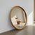 The Giove's perfectly circular silhouette draws the eye with its soft, rounded edges—creating a calming, serene presence....