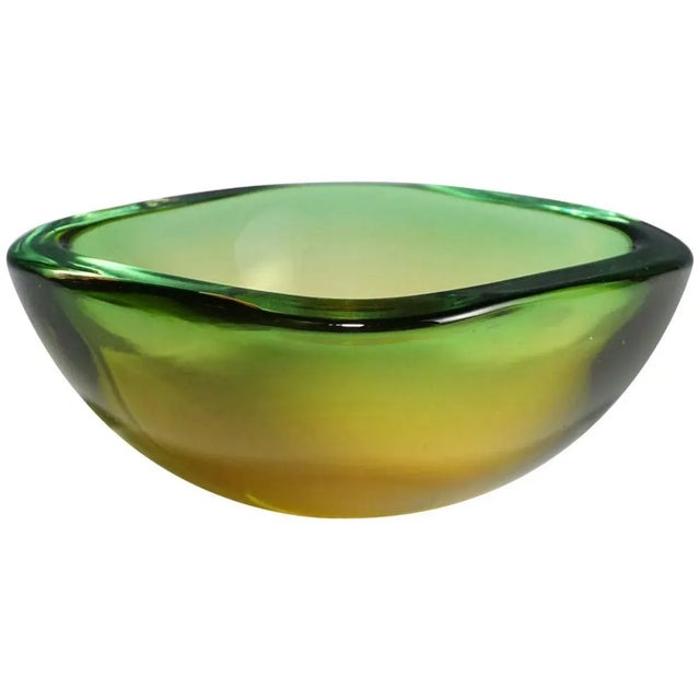 Glass Sommerso Glass Bowl by Gino Cenedese, 1960s For Sale - Image 7 of 7