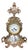 Antique French Louis XV Rococo Sèvres Style Hand Painted Porcelain Mantel Clock For Sale