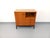Vintage Modernist Style Storage Unit in Oak & Black Metal by Marcel Gascoin for Alveole, 1960s For Sale - Image 10 of 15