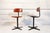 Industrial Set of Industrial School Chairs, 1960s For Sale - Image 3 of 16