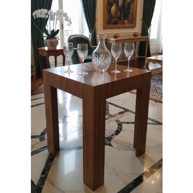 Early 21st Century Art Deco Straw Marquetry Coffee Table from Benoît Cazes, 2023 For Sale - Image 5 of 18