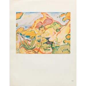 1950 After Othon Friesz "La Ciotat", German Edition Offset Lithograph