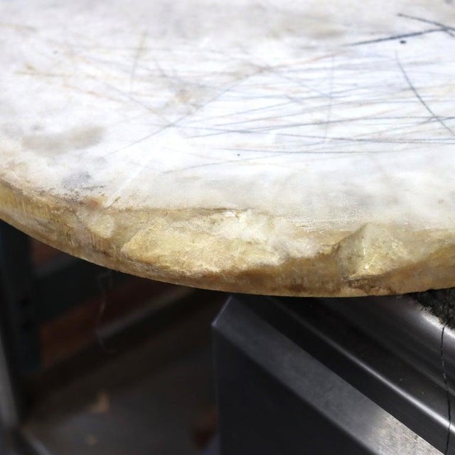 Brooks (Attr) Renaissance Revival Chip Carved Walnut & Burl Center Table C1890 For Sale - Image 14 of 16