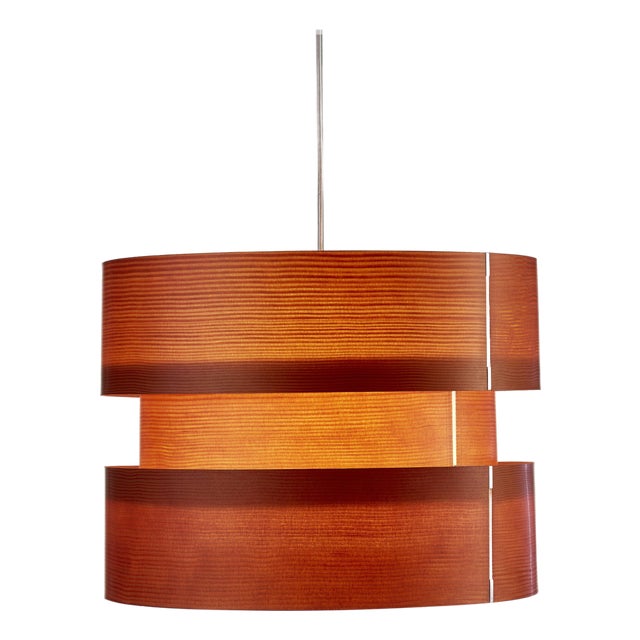 Cister Wood Hanging Lamp by José Antonio Coderch For Sale