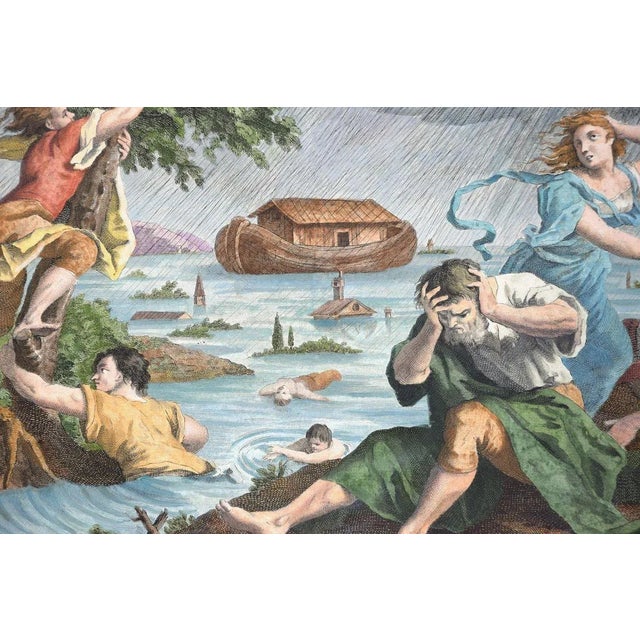 The Story of Noah - Original Complete Series of 6 Etchings - 1768 1768 For Sale - Image 14 of 15