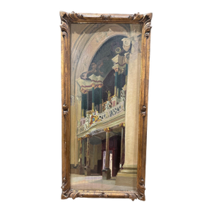 French Oil on Board