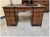 Wood Antique Art Nouveau Desk with Bronze Decorations, 1900 For Sale - Image 7 of 13