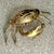 Vintage Coastal Monumental Polished Brass Crab For Sale In West Palm - Image 6 of 6