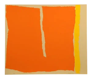 1980 Raymond Parker "Untitled 14" Print