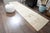 Textile 1970s Vintage Turkish Handmade Wool Cotton Beige Runner Rug For Sale - Image 7 of 11