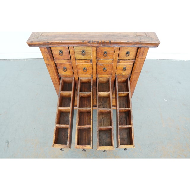 Vintage Asian Apothecary Chest For Sale - Image 13 of 18