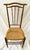 Mid-Century Modern Vintage Midcentury Modern Faux Bamboo High Back Chair For Sale - Image 3 of 7