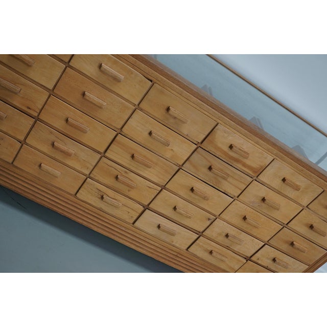 British Maple and Oak Haberdashery Cabinet or Shop Counter, 1930s For Sale - Image 15 of 18