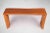 Almost straight cut top and living edge legs, this contemporary console table displays a clean, graceful, modernist...