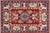 Beige Southwestern Kazak Rustic Red/Beige Wool Rug - 2'0''x3'0'' For Sale - Image 8 of 10