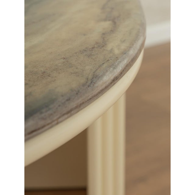 Wood Marble Coffee Table, 1960s For Sale - Image 7 of 9