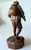 Brown 1930s - Antique Handcarved Wooden Sculpture of a Hunter For Sale - Image 8 of 10