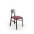 Bokken upholstered chair, black & silver, malva by colé italia with bellavista/piccini dimensions: h 81.7 d 49 w 53.5 cm...