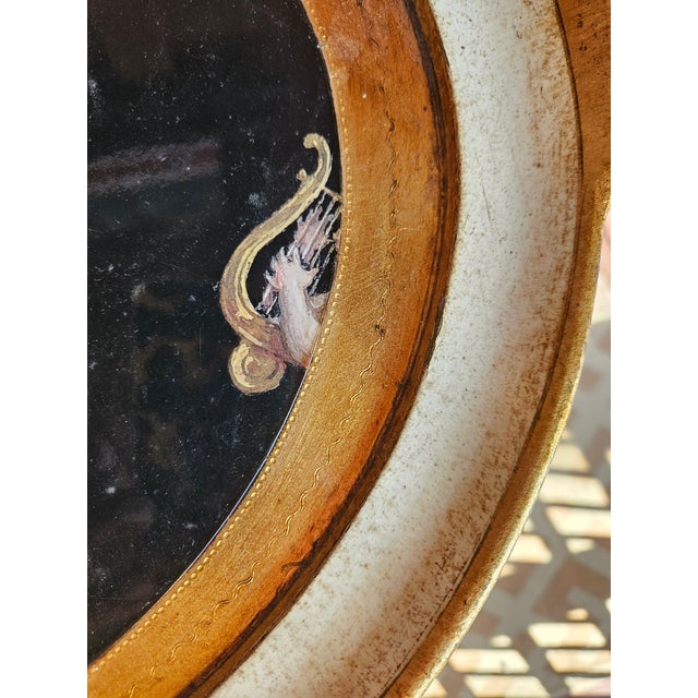 Beautiful Gilt Wood Florentine Tray Depicting the Three Graces For Sale In Philadelphia - Image 6 of 6