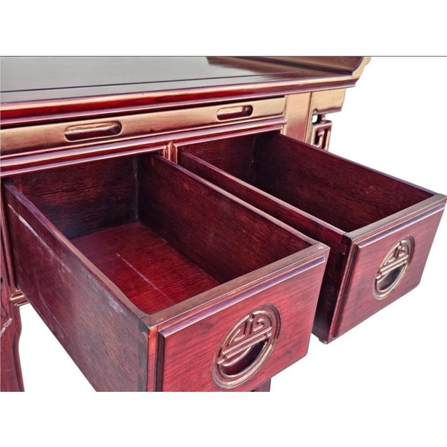 Mid 20th Century Chinese Rosewood Altar Style Console Table For Sale - Image 17 of 17