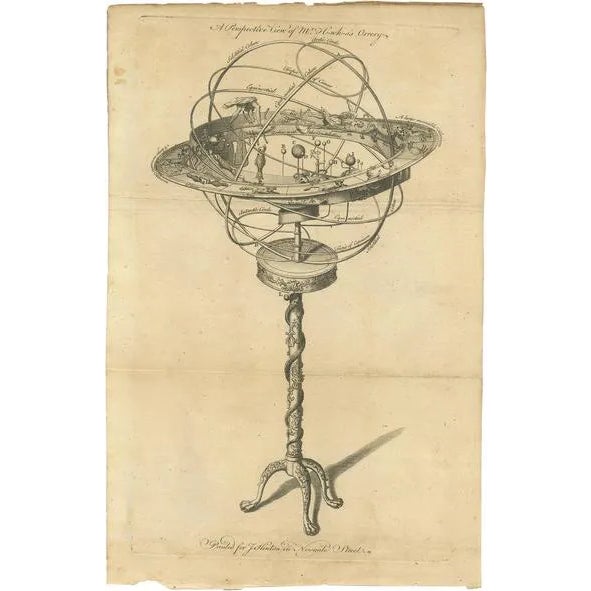 Hinton, Orrery, 1750, Print For Sale