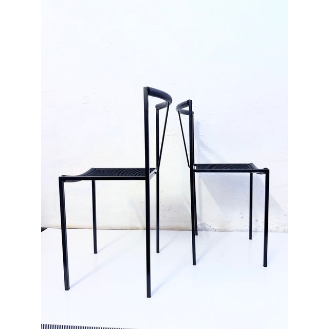 Postmodern Chairs Chairs by Maurizio Peregalli for Zeus Noto, 1980s, Set of 2 For Sale - Image 4 of 10