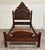 Victorian Antique Full Size Victorian Eastlake Monumental High Back Carved Walnut Bed For Sale - Image 3 of 9