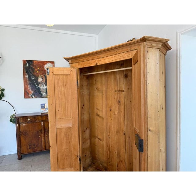 Baroque Farmhouse Cabinet in Softwood For Sale - Image 6 of 14