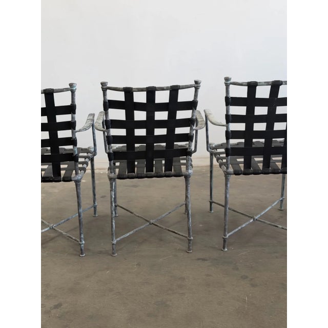 Mid 20th Century Patinated Outdoor Table Set, 5 Pieces For Sale - Image 16 of 18