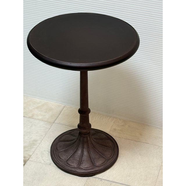 Restoration Hardware Chrysanthemum Brasserie Table For Sale - Image 11 of 12