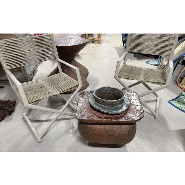 Metal Bill Anson Copper Clad and Pottery Planter, Attributed For Sale - Image 7 of 12