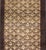 Traditional Vintage Turkish Tulu Rug With Ivory Motifs and Chocolate Brown 3′2″ × 6′3″ For Sale - Image 3 of 12