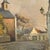 Antique Framed Oil Painting on Canvas by Victor Fermans 'Autumn Village Scene' For Sale - Image 13 of 16