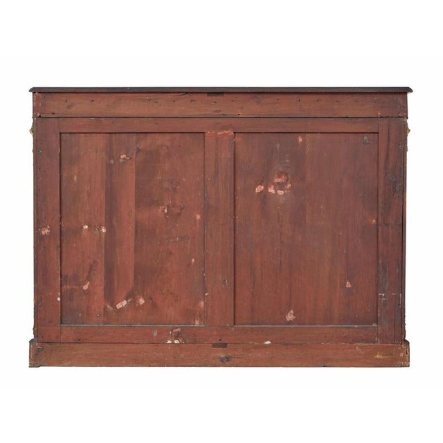 Antique Victorian Glazed Burr Walnut Sideboard, 1800s For Sale - Image 6 of 10