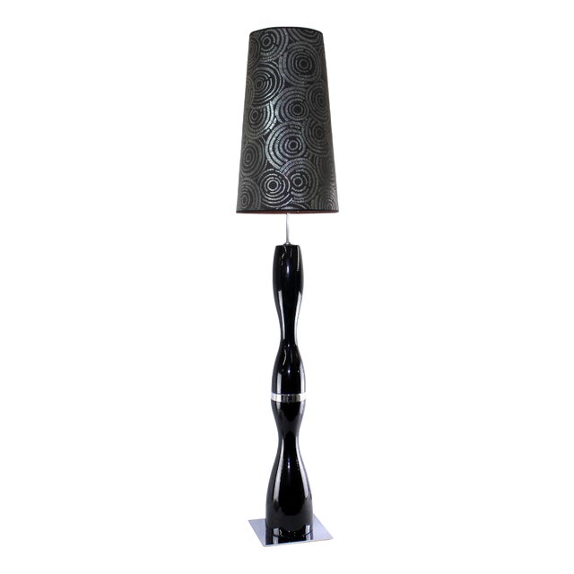 Handmade Floor Lamp from Bondia Ceramicas, Spain For Sale