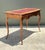 Mid 20th Century Vintage Italian Embossed Leather Top Writing Desk For Sale - Image 5 of 12