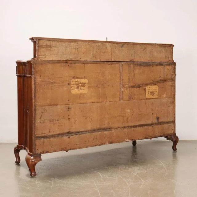 Antique Baroque Sideboard in Walnut For Sale - Image 11 of 12